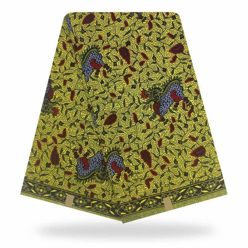 Cotton African Batik Fabric - melvincucci