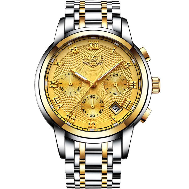 Three-eye corrugated watch - melvincucci