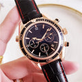 Full-featured black casual watch - melvincucci