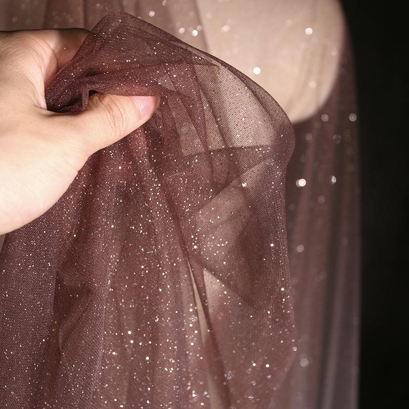 Glitter Mesh Background Cloth Dress Hanfu Fabric - melvincucci