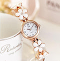Fashion casual diamond inlaid Quartz Bracelet Watch - melvincucci