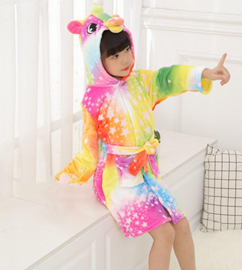 Animal hooded children's home wear - melvincucci