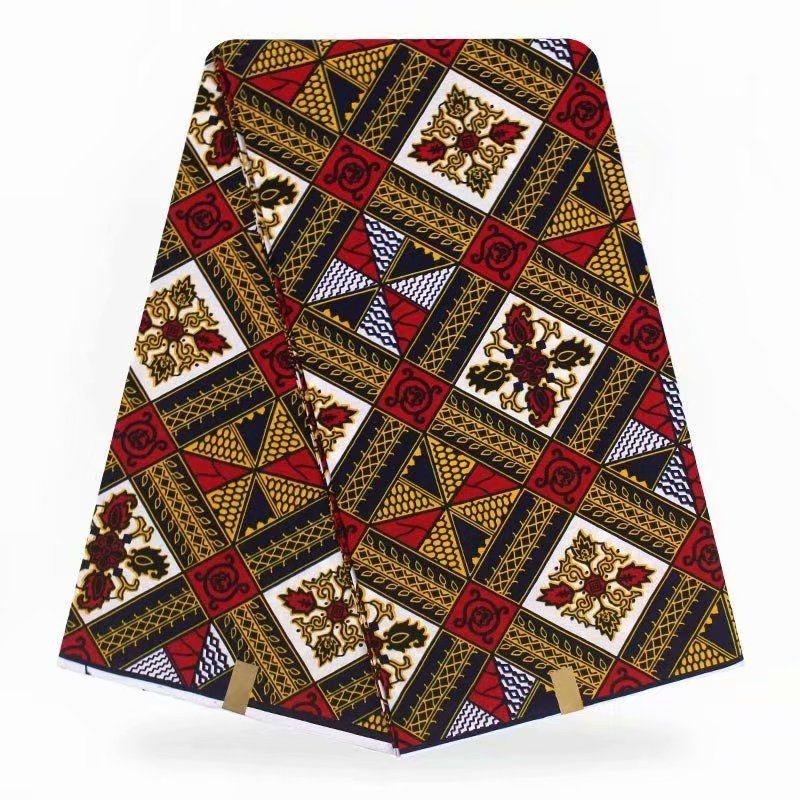 African batik cloth polyester wax cloth