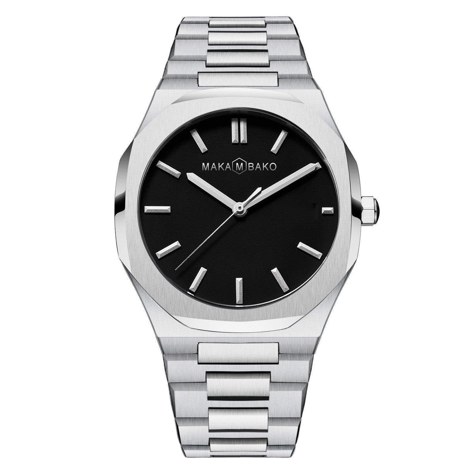Fashion steel band quartz watch - melvincucci