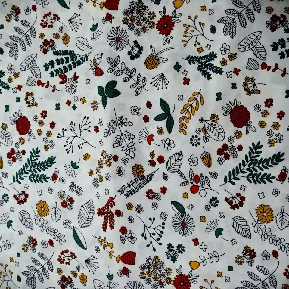 Vintage Print Diy Patchwork Group Cotton Bedding Fabric - melvincucci