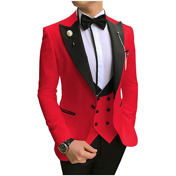 Men's Slim Three-piece Performance Set - melvincucci