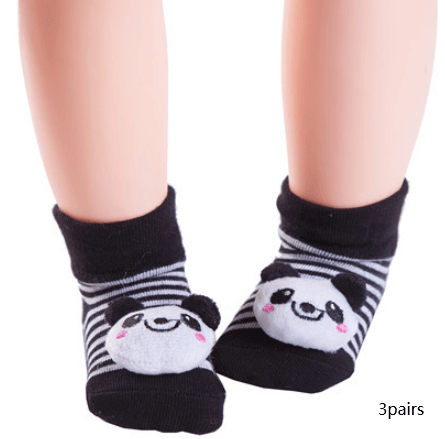 Cute Baby Animal Doll Baby Three-dimensional Socks - melvincucci
