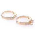 European And American Fashion Diamond-studded Titanium Steel Ring - melvincucci