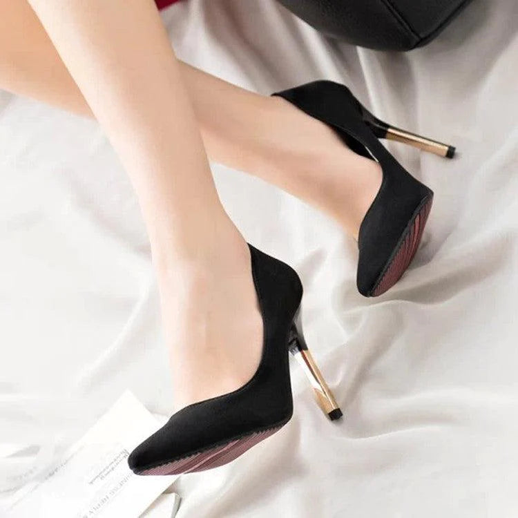 2021 Autumn Women's Shoes New, European And American Fashion Shallow Female Single Shoe Night Shopheel Manufacturers Direct Sales - melvincucci