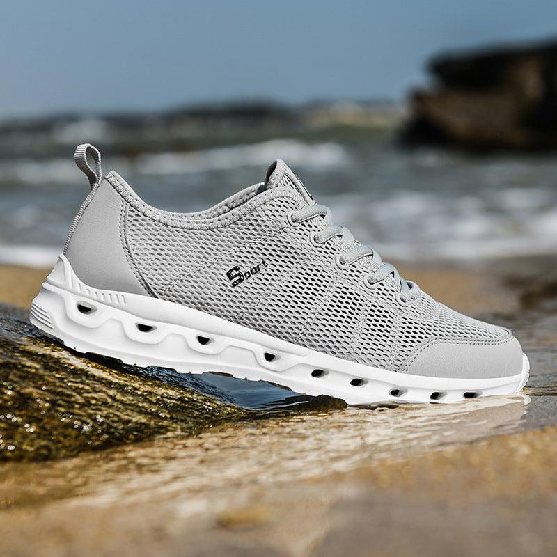 2021 Men Aqua Shoes Outdoor Breathable Beach Shoes - melvincucci