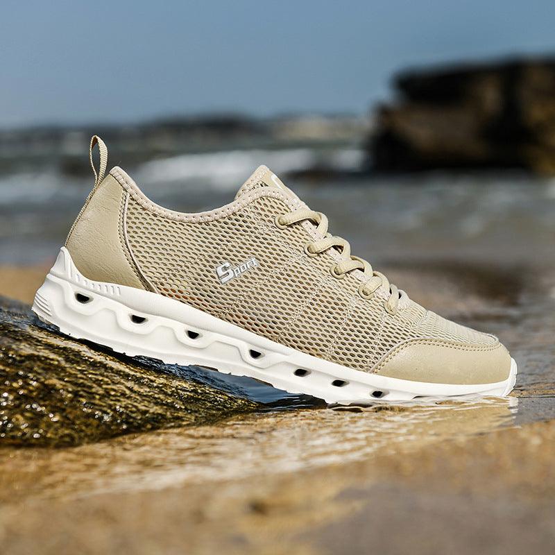 2021 Men Aqua Shoes Outdoor Breathable Beach Shoes - melvincucci