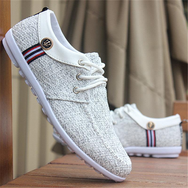 2021 men Casual Shoes mens canvas shoes for men shoes men fashion Flats brand fashion - melvincucci