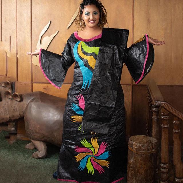 2021 New African Dresses For Women 4xl 5xl Plus Size - melvincucci