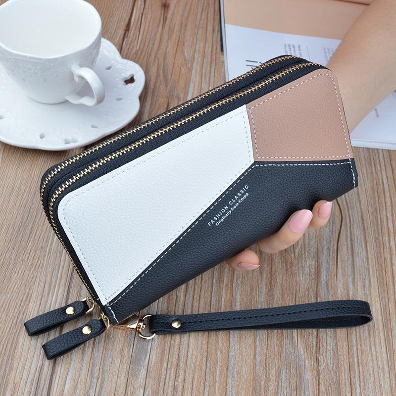 2021 New Double Zipper Hand Wallet Women''s - melvincucci