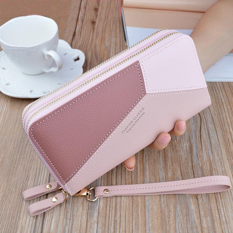 2021 New Double Zipper Hand Wallet Women''s - melvincucci