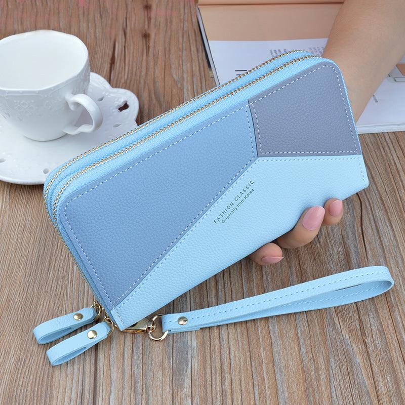 2021 New Double Zipper Hand Wallet Women''s - melvincucci