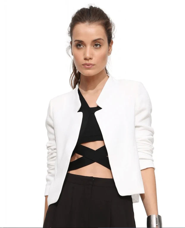 2021 Spring Autumn New Fashion Women's Short Blazer Coat Candy Color Casual Suit Blazer and Jacket Solid Slim Female Blazers - melvincucci