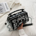2022 Luxury Design Women Leather Handbags And Purse Fashion Crossbody Bags For Women Graffiti Handbags Shoulder Bags Women Bag - melvincucci
