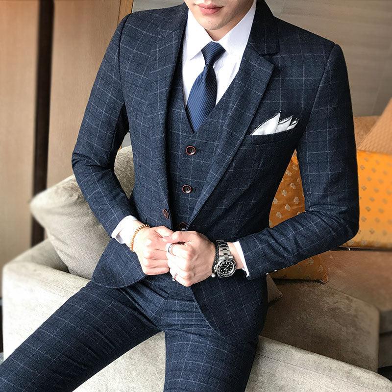 Korean version of the slim youth suit - melvincucci