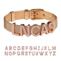 Custom Letter Bracelet - melvincucci
