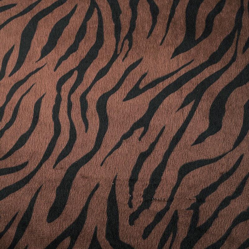 Short Plush Animal Print Fabric - melvincucci