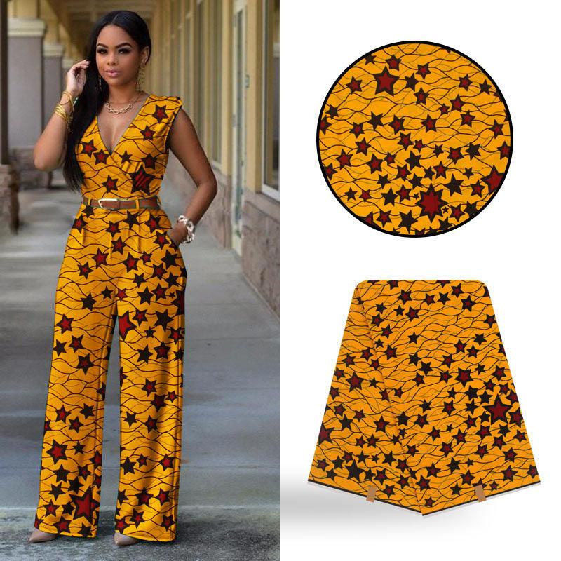 African traditional wax cloth fashion African batik cloth - melvincucci