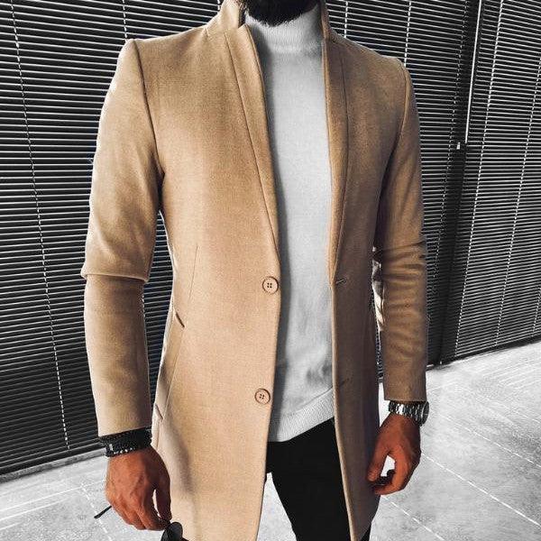 Double-Sided Woolen Coat Men's Jacket Coat - melvincucci