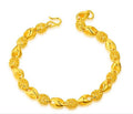 Gold-plated brass bracelet - melvincucci