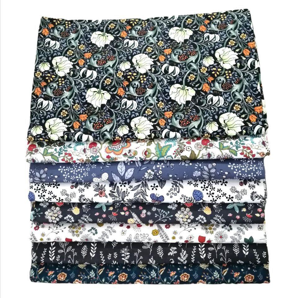 Vintage Print Diy Patchwork Group Cotton Bedding Fabric - melvincucci
