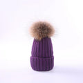 Autumn and winter new scorpion hair ball children's wool hat - melvincucci