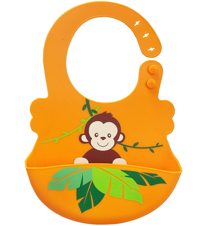 Baby Bibs Waterproof Silicone Feeding Bibs - melvincucci