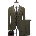 Business Casual Men's Suit Three-piece Suit Wedding Dress - melvincucci