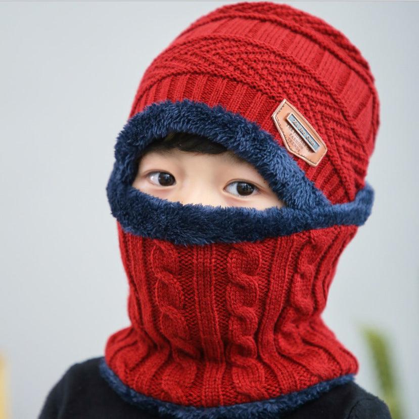 Warm knitted hat children's cap - melvincucci