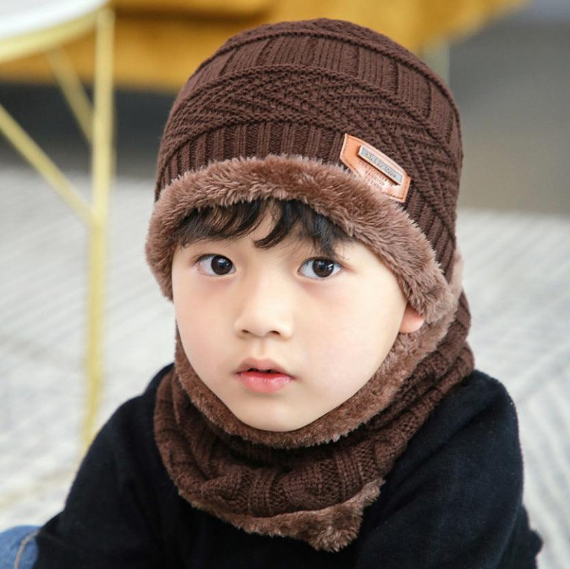 Warm knitted hat children's cap - melvincucci