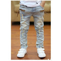 Light Denim Trousers - melvincucci