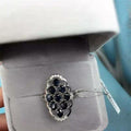 Sapphire ring rose gold - melvincucci