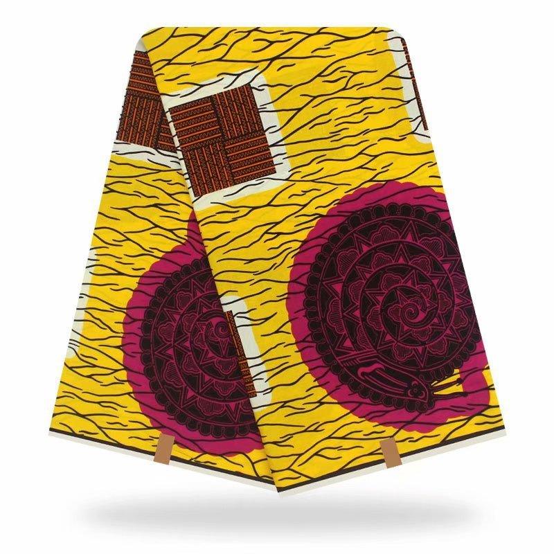 Cotton African Batik Fabric - melvincucci