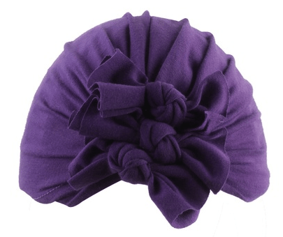 Pleated bowknot baby hat - melvincucci
