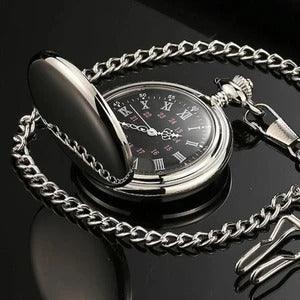 Manual Pocket Watch Student Quartz Necklace Pocket Watch Double - melvincucci