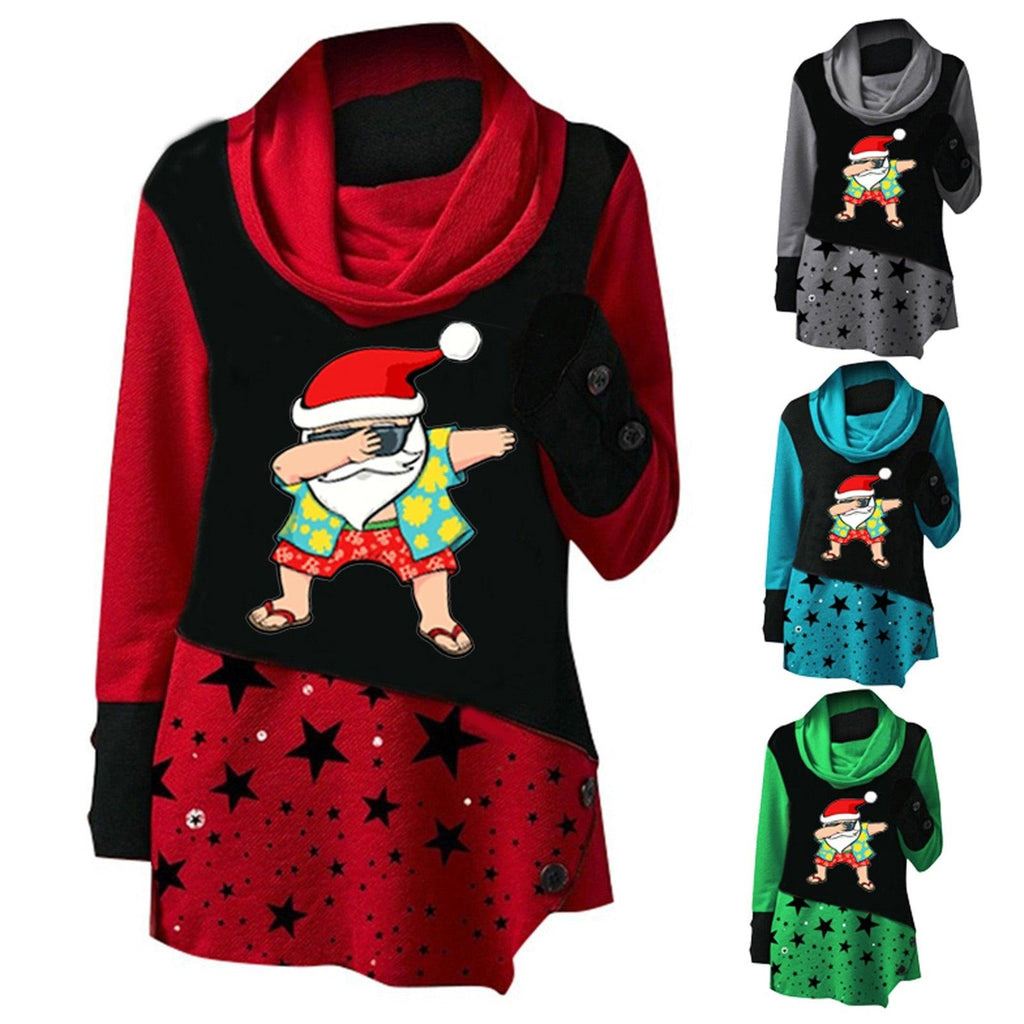 Santa sweatshirt women - melvincucci