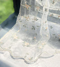 Embroidery Lace Fabric Lace Mesh Gauze Flower - melvincucci