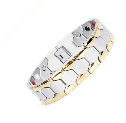Health Energy 4 IN 1 Bracelet Magnetic Titanium Bio Energy Bracelet For Men Arthritis Twisted Healthy Magnetic Bracelet - melvincucci