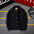 Ripped denim jacket for men - melvincucci