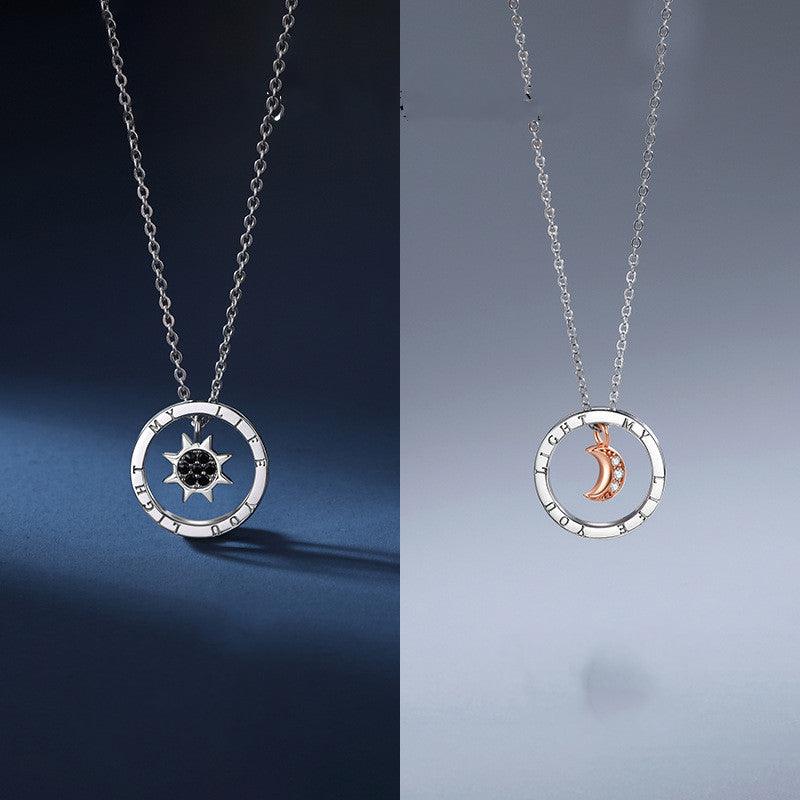 Men's And Women's Light Luxury Niche Couple Necklace - melvincucci