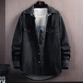 Denim Shirt Men Summer Thin Ins Long Sleeve - melvincucci
