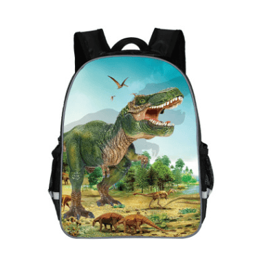 Dinosaur Children's Schoolbags Shoulder 3D Kindergarten Taipan Backpack Pupils 1-6 Years Boys 2-12 Years Ultralight - melvincucci