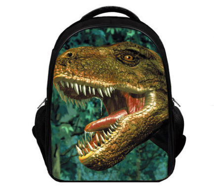Dinosaur Children's Schoolbags Shoulder 3D Kindergarten Taipan Backpack Pupils 1-6 Years Boys 2-12 Years Ultralight - melvincucci