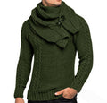 Men Winter Sweater Fashion Slim Fit Pullover Man Warmth Tops - melvincucci