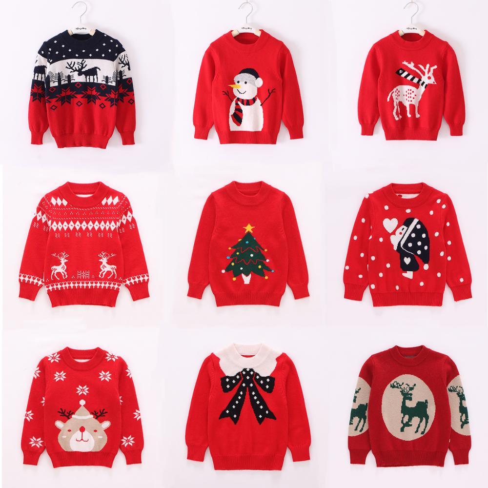 Baby Christmas knitted bottoming shirt - melvincucci