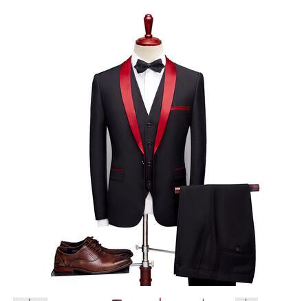 Mens Suits 3Pcs Formal Casual Slim High Quality Stylish Sets - melvincucci